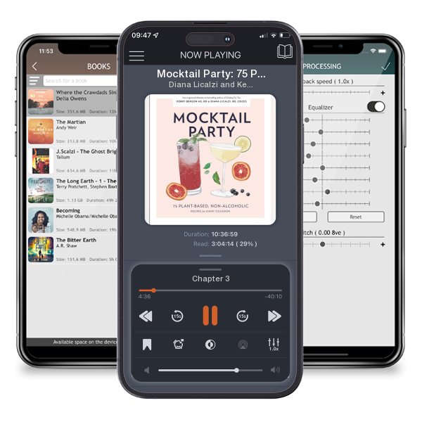 Download fo free audiobook Mocktail Party: 75 Plant-Based, Non-Alcoholic Mocktail... by Diana Licalzi and Kerry Benson and listen anywhere on your iOS devices in the ListenBook app.