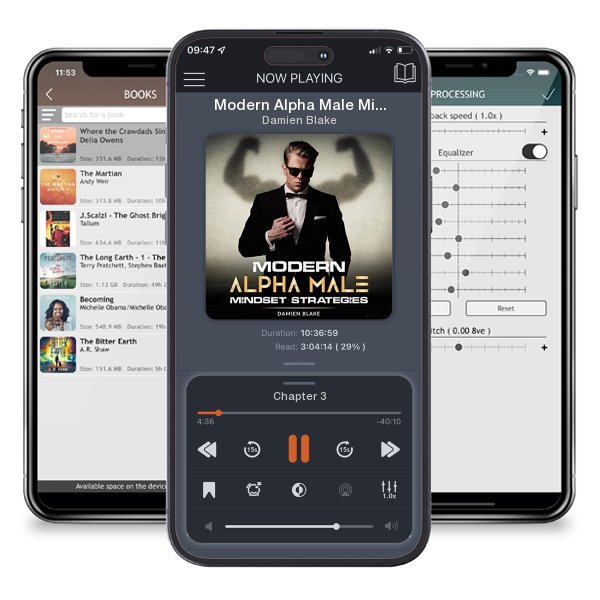 Download fo free audiobook Modern Alpha Male Mindset Strategies by Damien Blake and listen anywhere on your iOS devices in the ListenBook app.