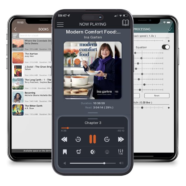Download fo free audiobook Modern Comfort Food: A Barefoot Contessa Cookbook by Ina Garten and listen anywhere on your iOS devices in the ListenBook app.
