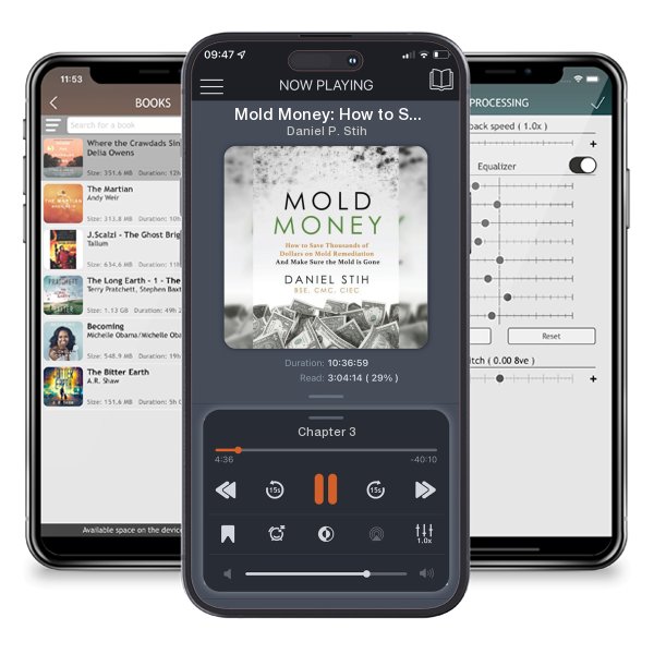 Download fo free audiobook Mold Money: How to Save Thousands of Dollars on Mold Redmediation and Make Sure the Mold is Gone by Daniel P. Stih and listen anywhere on your iOS devices in the ListenBook app.