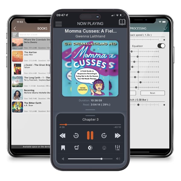 Download fo free audiobook Momma Cusses: A Field Guide to Responsive Parenting & Trying... by Gwenna Laithland and listen anywhere on your iOS devices in the ListenBook app.