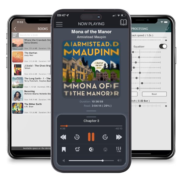 Download fo free audiobook Mona of the Manor by Armistead Maupin and listen anywhere on your iOS devices in the ListenBook app.