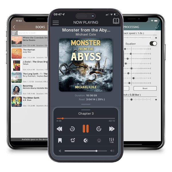 Download fo free audiobook Monster from the Abyss by Michael Cole and listen anywhere on your iOS devices in the ListenBook app.