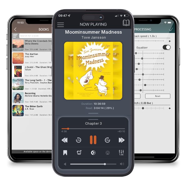Download fo free audiobook Moominsummer Madness by Tove Jansson and listen anywhere on your iOS devices in the ListenBook app.