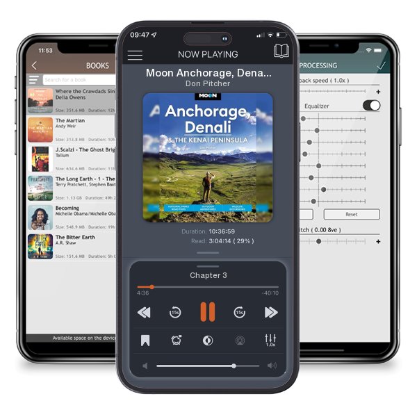 Download fo free audiobook Moon Anchorage, Denali & the Kenai Peninsula: National Parks... by Don Pitcher and listen anywhere on your iOS devices in the ListenBook app.