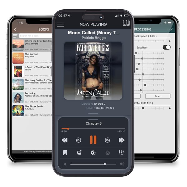 Download fo free audiobook Moon Called (Mercy Thompson, #1) by Patricia Briggs and listen anywhere on your iOS devices in the ListenBook app.