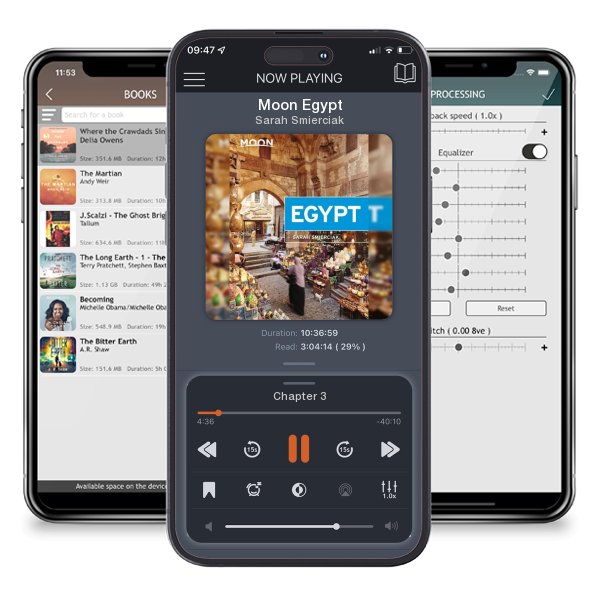 Download fo free audiobook Moon Egypt by Sarah Smierciak and listen anywhere on your iOS devices in the ListenBook app.
