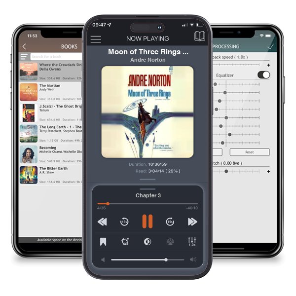 Download fo free audiobook Moon of Three Rings (Moon Magic, #1) by Andre Norton and listen anywhere on your iOS devices in the ListenBook app.