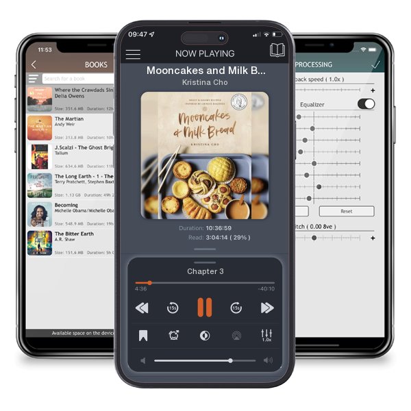 Download fo free audiobook Mooncakes and Milk Bread: Sweet and Savory Recipes Inspired... by Kristina Cho and listen anywhere on your iOS devices in the ListenBook app.