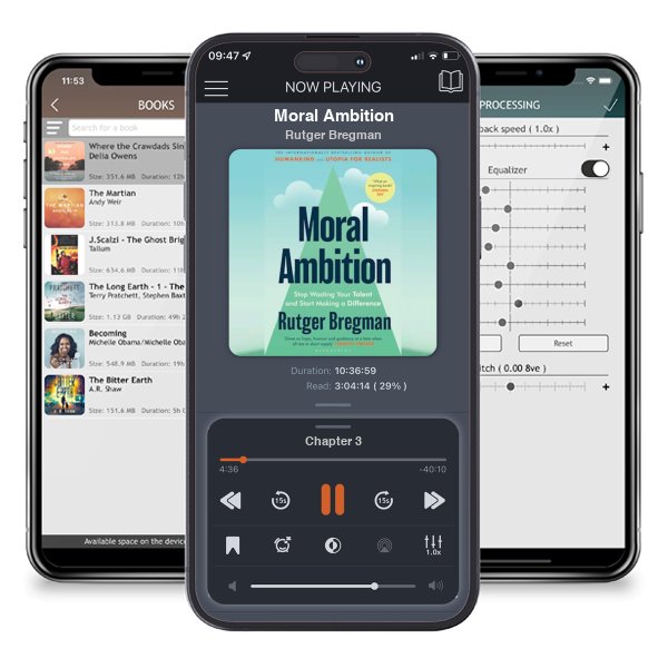 Download fo free audiobook Moral Ambition by Rutger Bregman and listen anywhere on your iOS devices in the ListenBook app.