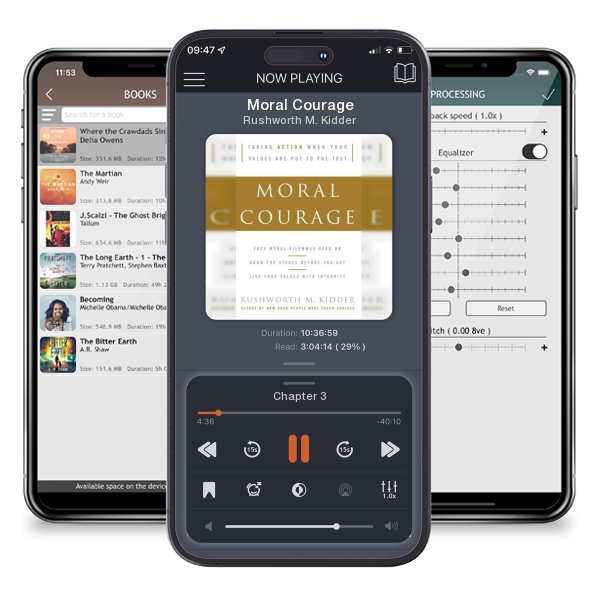Download fo free audiobook Moral Courage by Rushworth M. Kidder and listen anywhere on your iOS devices in the ListenBook app.