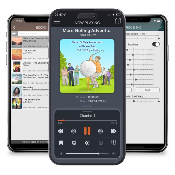 Download fo free audiobook More Golfing Adventures with Frankie, the Witty Caddie by Paul Sturm and listen anywhere on your iOS devices in the ListenBook app.