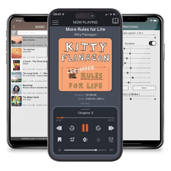 Download fo free audiobook More Rules for Life by Kitty Flanagan and listen anywhere on your iOS devices in the ListenBook app.