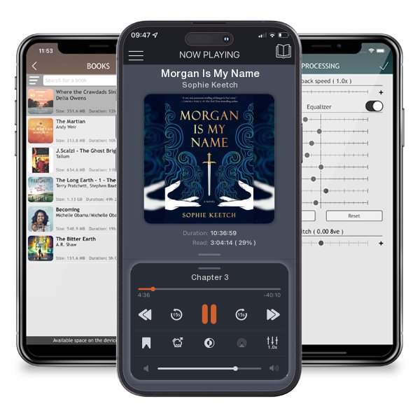 Download fo free audiobook Morgan Is My Name by Sophie Keetch and listen anywhere on your iOS devices in the ListenBook app.