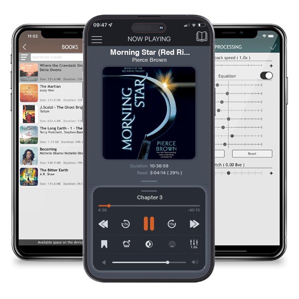 Download fo free audiobook Morning Star (Red Rising Saga, #3) by Pierce Brown and listen anywhere on your iOS devices in the ListenBook app.