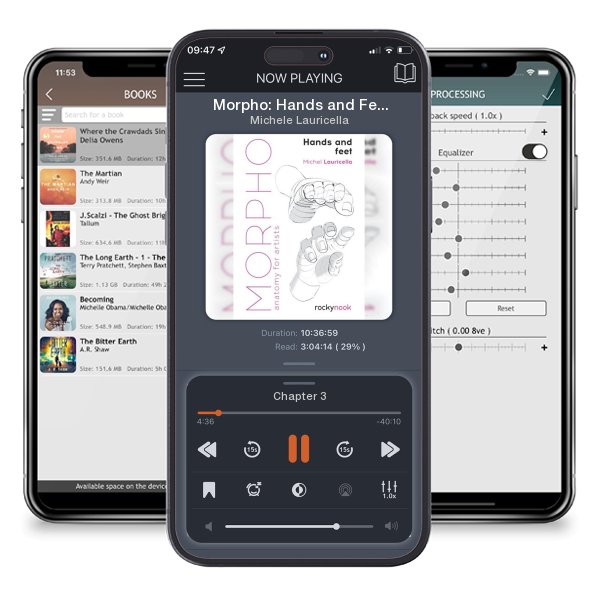 Download fo free audiobook Morpho: Hands and Feet: Anatomy for Artists by Michele Lauricella and listen anywhere on your iOS devices in the ListenBook app.