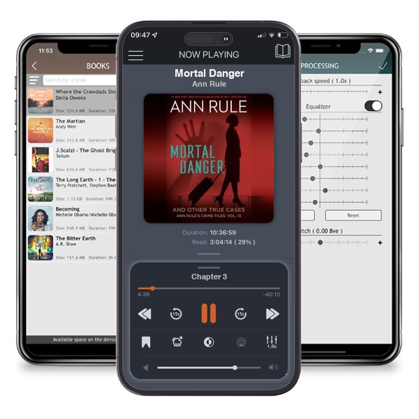 Download fo free audiobook Mortal Danger by Ann Rule and listen anywhere on your iOS devices in the ListenBook app.