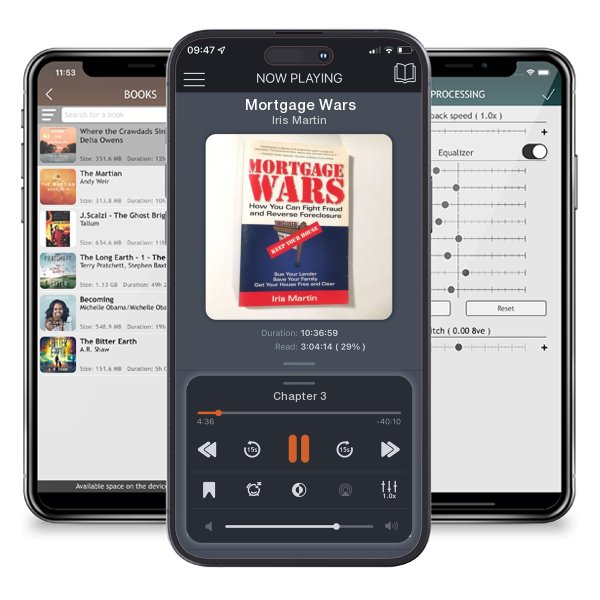 Download fo free audiobook Mortgage Wars by Iris Martin and listen anywhere on your iOS devices in the ListenBook app.