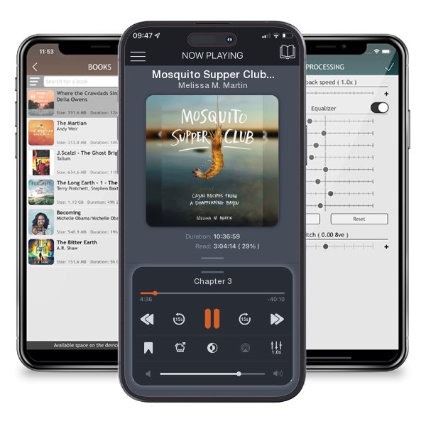Download fo free audiobook Mosquito Supper Club: Cajun Recipes from a Disappearing Bayou by Melissa M. Martin and listen anywhere on your iOS devices in the ListenBook app.