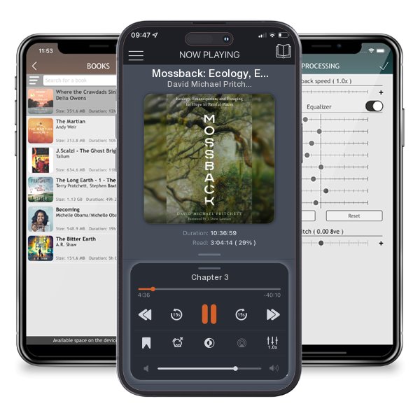 Download fo free audiobook Mossback: Ecology, Emancipation, and Foraging for Hope in... by David Michael Pritchett and listen anywhere on your iOS devices in the ListenBook app.