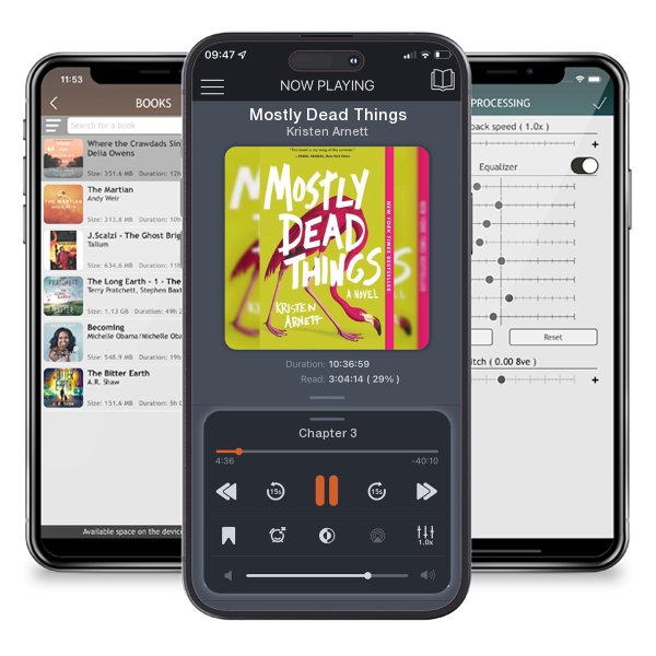Download fo free audiobook Mostly Dead Things by Kristen Arnett and listen anywhere on your iOS devices in the ListenBook app.