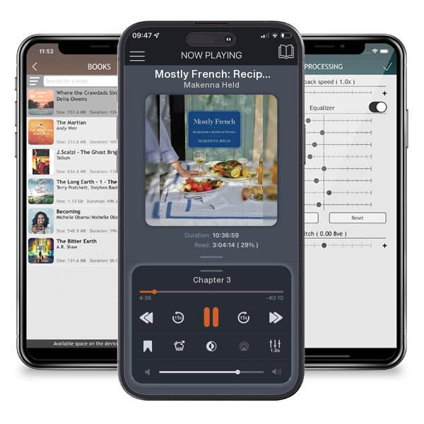 Download fo free audiobook Mostly French: Recipes from a Kitchen in Provence (a Cookbook) by Makenna Held and listen anywhere on your iOS devices in the ListenBook app.