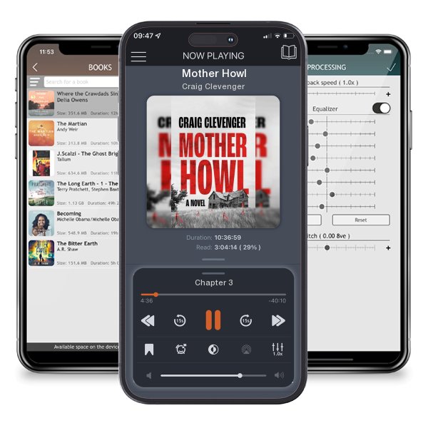 Download fo free audiobook Mother Howl by Craig Clevenger and listen anywhere on your iOS devices in the ListenBook app.
