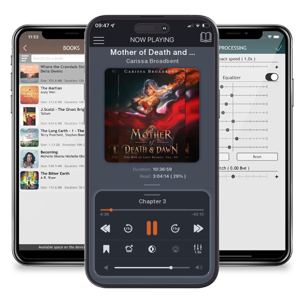 Download fo free audiobook Mother of Death and Dawn by Carissa Broadbent and listen anywhere on your iOS devices in the ListenBook app.