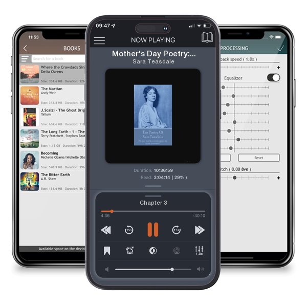 Download fo free audiobook Mother's Day Poetry: The best poets in history describe the best job in history by Sara Teasdale and listen anywhere on your iOS devices in the ListenBook app.