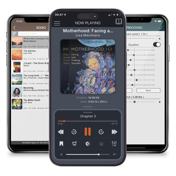 Download fo free audiobook Motherhood: Facing and Finding Yourself by Lisa Marchiano and listen anywhere on your iOS devices in the ListenBook app.
