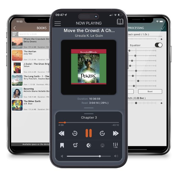 Download fo free audiobook Move the Crowd: A Children's Picture Book by Ursula K. Le Guin and listen anywhere on your iOS devices in the ListenBook app.
