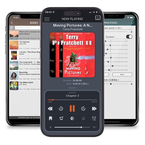 Download fo free audiobook Moving Pictures: A Novel of Discworld by Terry Pratchett and listen anywhere on your iOS devices in the ListenBook app.