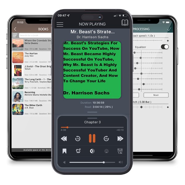 Download fo free audiobook Mr. Beast’s Strategies for Success on YouTube by Dr. Harrison Sachs and listen anywhere on your iOS devices in the ListenBook app.