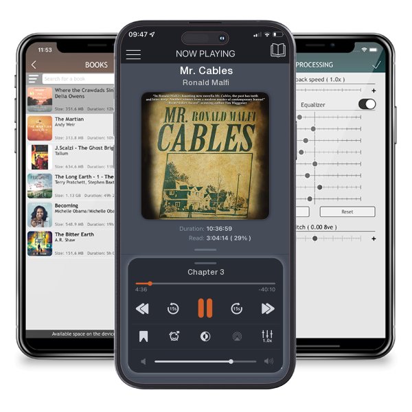 Download fo free audiobook Mr. Cables by Ronald Malfi and listen anywhere on your iOS devices in the ListenBook app.