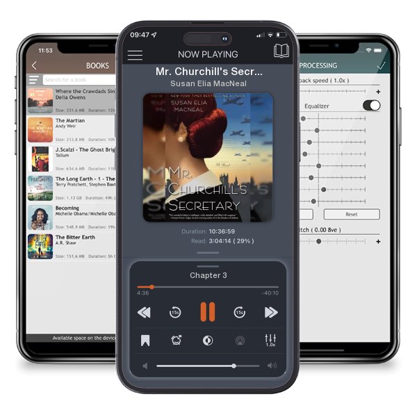 Download fo free audiobook Mr. Churchill's Secretary: A Maggie Hope Mystery by Susan Elia MacNeal and listen anywhere on your iOS devices in the ListenBook app.