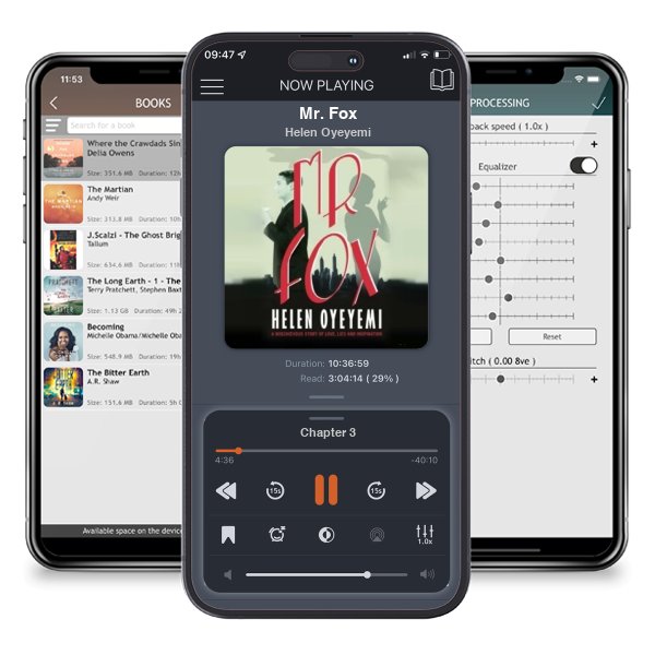 Download fo free audiobook Mr. Fox by Helen Oyeyemi and listen anywhere on your iOS devices in the ListenBook app.