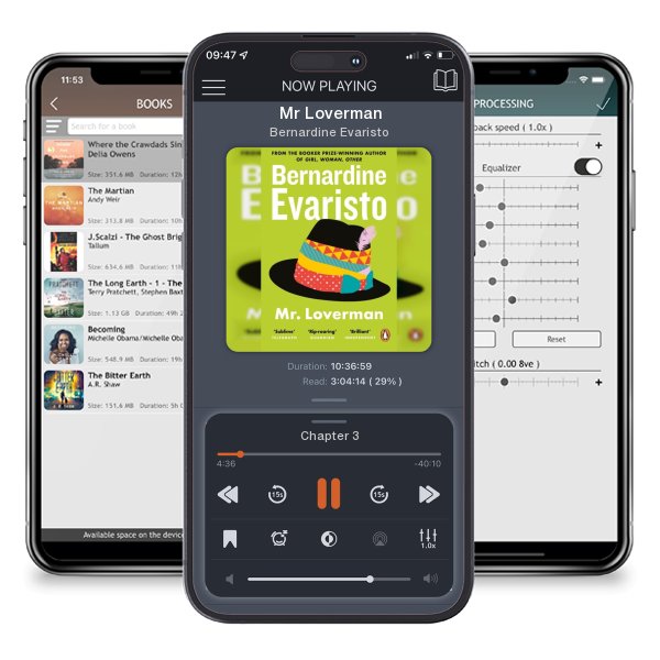 Download fo free audiobook Mr Loverman by Bernardine Evaristo and listen anywhere on your iOS devices in the ListenBook app.