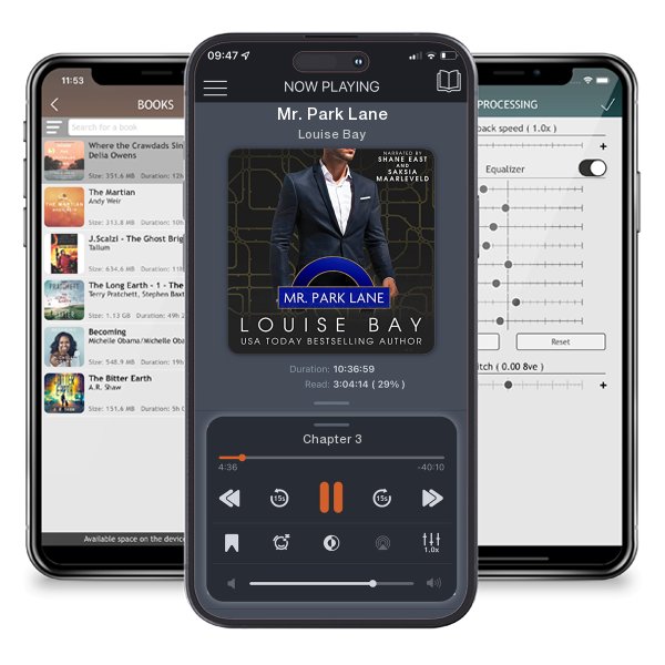 Download fo free audiobook Mr. Park Lane by Louise Bay and listen anywhere on your iOS devices in the ListenBook app.