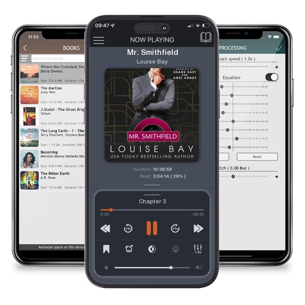 Download fo free audiobook Mr. Smithfield by Louise Bay and listen anywhere on your iOS devices in the ListenBook app.