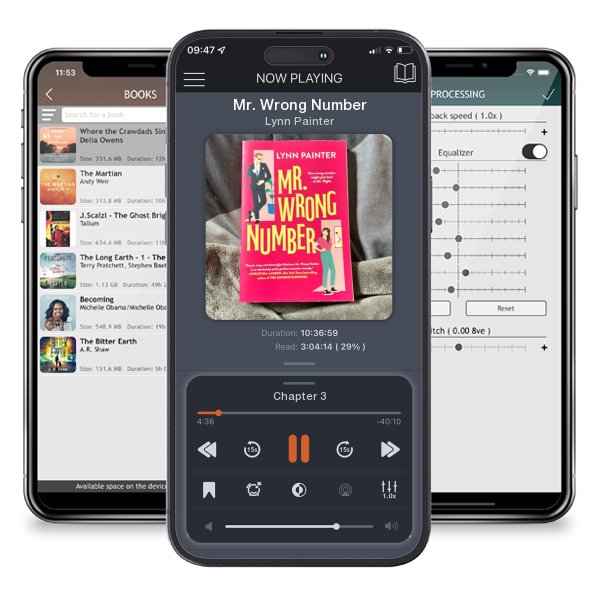 Download fo free audiobook Mr. Wrong Number by Lynn Painter and listen anywhere on your iOS devices in the ListenBook app.