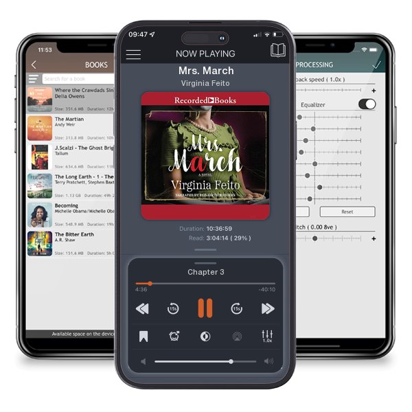 Download fo free audiobook Mrs. March by Virginia Feito and listen anywhere on your iOS devices in the ListenBook app.