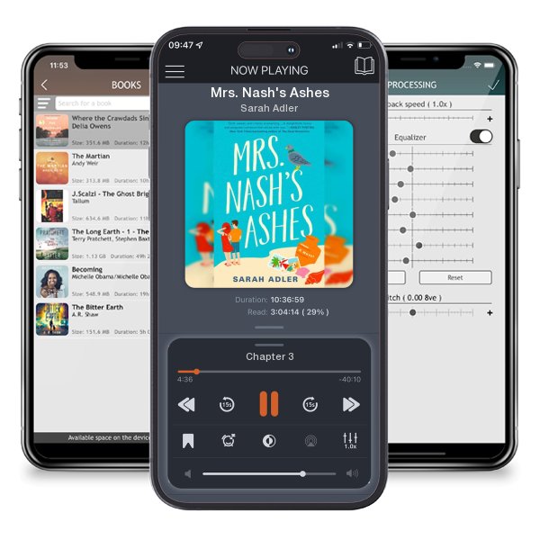 Download fo free audiobook Mrs. Nash's Ashes by Sarah Adler and listen anywhere on your iOS devices in the ListenBook app.
