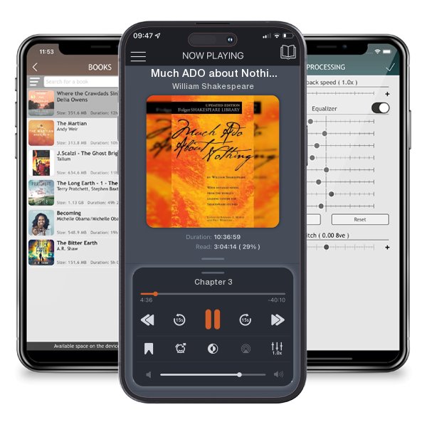 Download fo free audiobook Much ADO about Nothing by William Shakespeare and listen anywhere on your iOS devices in the ListenBook app.