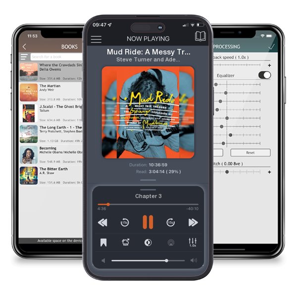Download fo free audiobook Mud Ride: A Messy Trip Through the Grunge Explosion by Steve Turner and Adem Tepedelen and listen anywhere on your iOS devices in the ListenBook app.
