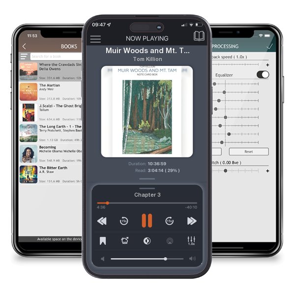 Download fo free audiobook Muir Woods and Mt. Tam Note Card Box by Tom Killion and listen anywhere on your iOS devices in the ListenBook app.