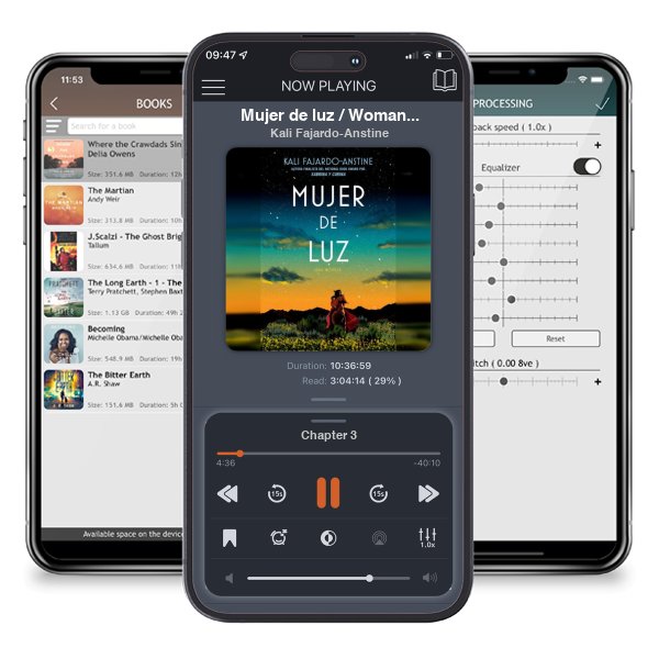 Descargar audiolibro gratis Mujer de luz / Woman of Light by Kali Fajardo-Anstine y escuchar en cualquier lugar en sus dispositivos iOS en la aplicación ListenBook.