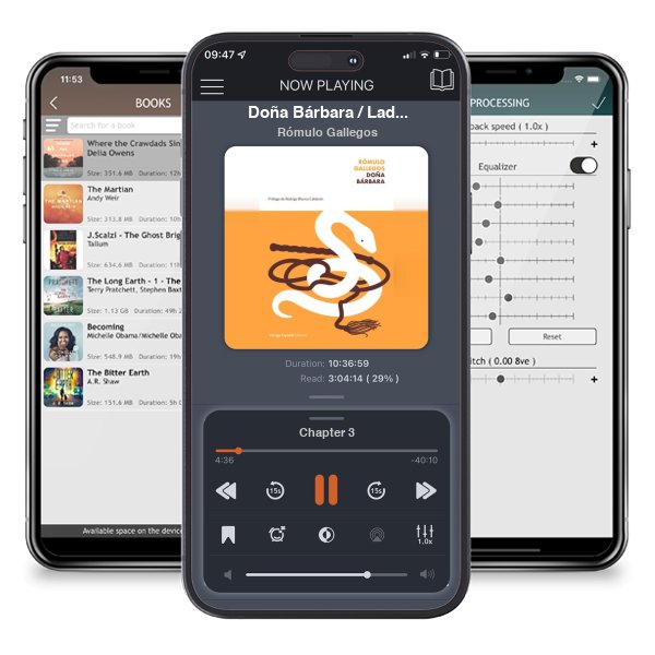 Descargar audiolibro gratis Doña Bárbara / Lady Barbara by Rómulo Gallegos y escuchar en cualquier lugar en sus dispositivos iOS en la aplicación ListenBook.