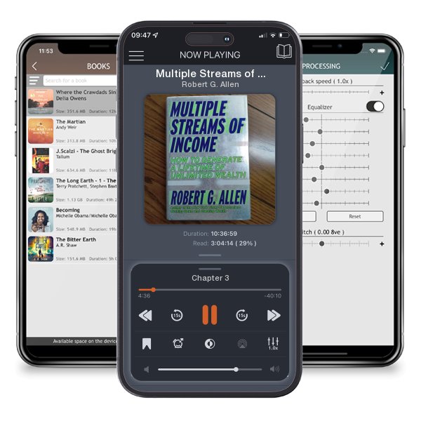 Download fo free audiobook Multiple Streams of Income by Robert G. Allen and listen anywhere on your iOS devices in the ListenBook app.