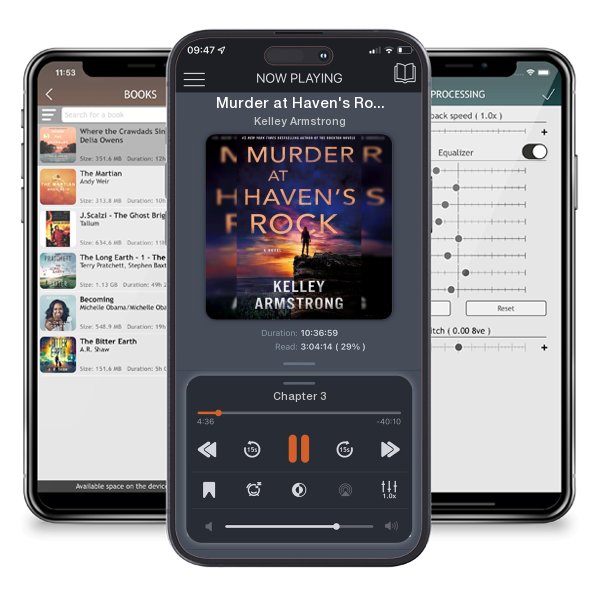 Download fo free audiobook Murder at Haven's Rock by Kelley Armstrong and listen anywhere on your iOS devices in the ListenBook app.