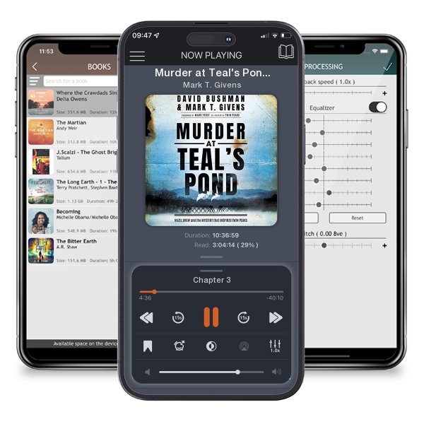 Download fo free audiobook Murder at Teal's Pond by Mark T. Givens and listen anywhere on your iOS devices in the ListenBook app.